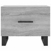 vidaXL Table basse Sonoma gris 50x50x40 cm Bois d'ing&eacute;nierie