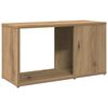 vidaXL Meuble TV ch&ecirc;ne artisanal 60x24x32 cm bois d'ing&eacute;nierie