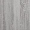 vidaXL Buffet haut Sonoma gris 69,5x34x180 cm Bois d'ing&eacute;nierie