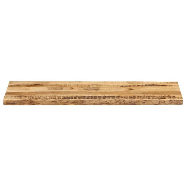 vidaXL Dessus de table bord vivant 110x40x2,5 cm bois de manguier brut