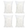 vidaXL Remplissage en Fibre Blanc 18 kg Polyester
