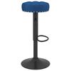 vidaXL Tabourets de bar lot de 2 bleu velours