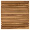 vidaXL Plateau de table 50 x 50 x 3,5 cm Carr&eacute; Bois de teck massif