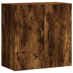 vidaXL Armoire murale ch&ecirc;ne fum&eacute; 60x31x60 cm bois d'ing&eacute;nierie