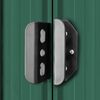 vidaXL Abri de jardin M&eacute;tal Vert