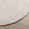 vidaXL Tapis shaggy PAMPLONA poils longs moderne cr&egrave;me &Oslash; 80 cm