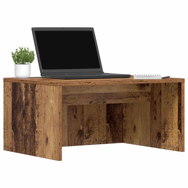 vidaXL Bureau mural Bois Ancien 60 x 45 x 30 cm Bois d'ing&eacute;nierie