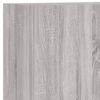 vidaXL Unités murales TV 5 pcs sonoma gris bois d'ingénierie