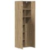 vidaXL Armoire de rangement chêne artisanal 70 x 42,5 x 225 cm