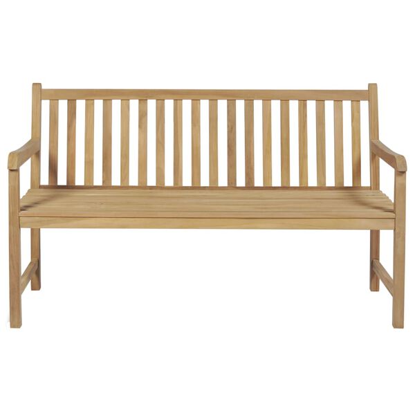 vidaXL Banc de jardin 150 cm Teck