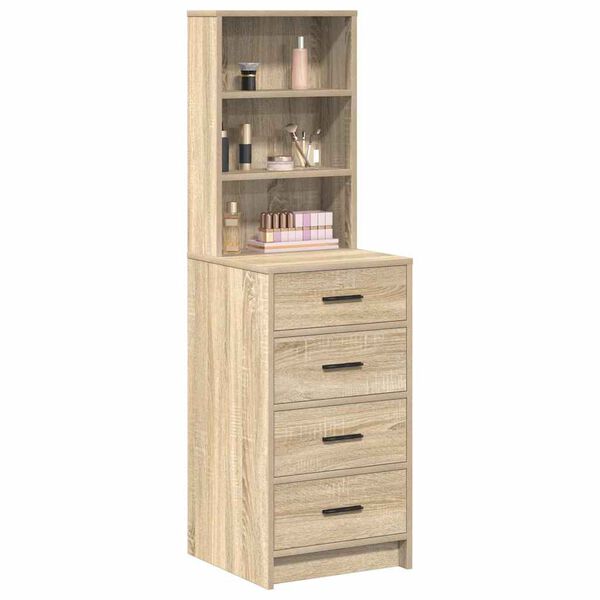 vidaXL Haut Armoire Chêne sonoma 40 x 41 x 135 cm Bois d'ingénierie