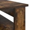 vidaXL Table basse Ch&ecirc;ne fum&eacute; 64 x 54 x 44 cm Bois d'ing&eacute;nierie