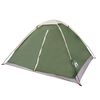 vidaXL Tente de camping &agrave; d&ocirc;me 4 personnes vert imperm&eacute;able