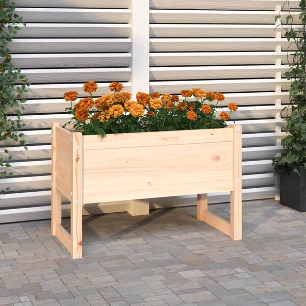vidaXL Jardini&egrave;re 78x40x52 cm Bois massif de pin