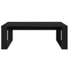 vidaXL Table basse Ch&ecirc;ne noir 100 x 100 x 35 cm Bois d'ing&eacute;nierie