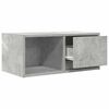 vidaXL Meuble TV gris béton 60x31x25,5 cm bois d'ingénierie