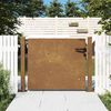 vidaXL Portail de jardin 100x100 cm en acier Corten