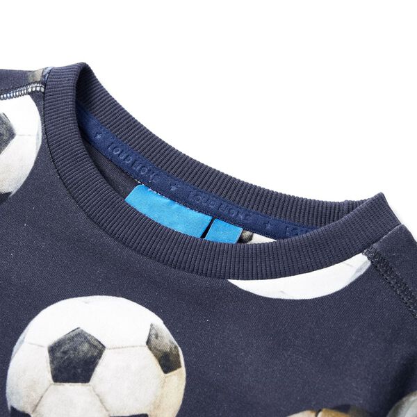 Sweatshirt pour enfants bleu marine 128