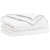 vidaXL Couette 135 x 200 cm 100% Coton Blanc
