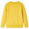 Sweatshirt pour enfants ocre fonc&eacute; 92