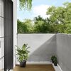 vidaXL &Eacute;cran de balcon gris clair 120x700 cm 100% polyester oxford