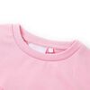 Sweatshirt pour enfants rose 128