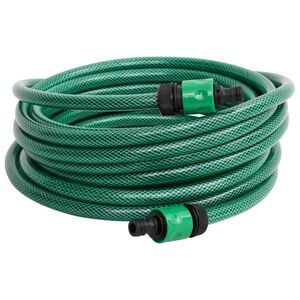 vidaXL Tuyau de piscine vert 20 m PVC