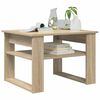 vidaXL Table basse Ch&ecirc;ne Sonoma 64 x 54 x 44 cm Bois d'ing&eacute;nierie