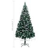 vidaXL Arbre de Noël artificiel pré-éclairé/boules pommes de pin 240cm