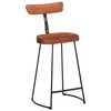 vidaXL Tabourets de bar lot de 2 49x43x88 cm bois de manguier massif