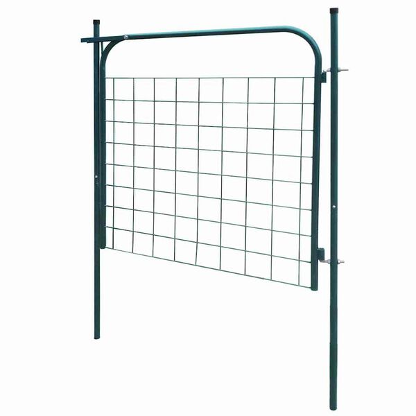 vidaXL Portail de jardin 100x100 cm Vert