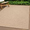 vidaXL Tapis ZIZUR 200x200 cm aspect de jute int&eacute;rieur et ext&eacute;rieur