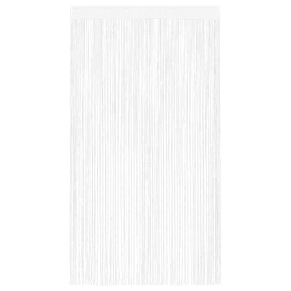 vidaXL Rideau en fils 2 pcs 140 x 250 cm Blanc