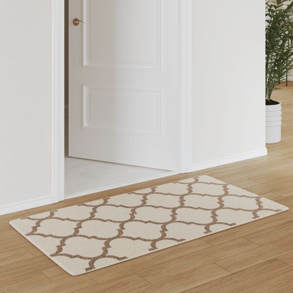 vidaXL Tapis int&eacute;rieur ext&eacute;rieur &agrave; poils courts 80x150 cm antid&eacute;rapant