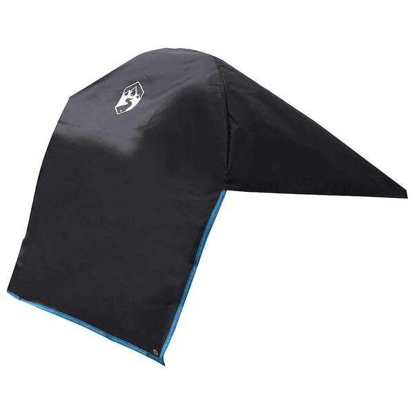 vidaXL Housse de Roue Noir et Bleu 108 x 76 cm oxford