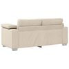 vidaXL Canap&eacute; Beige 180 x 80 x 82 cm Tissu en lin m&eacute;lang&eacute;
