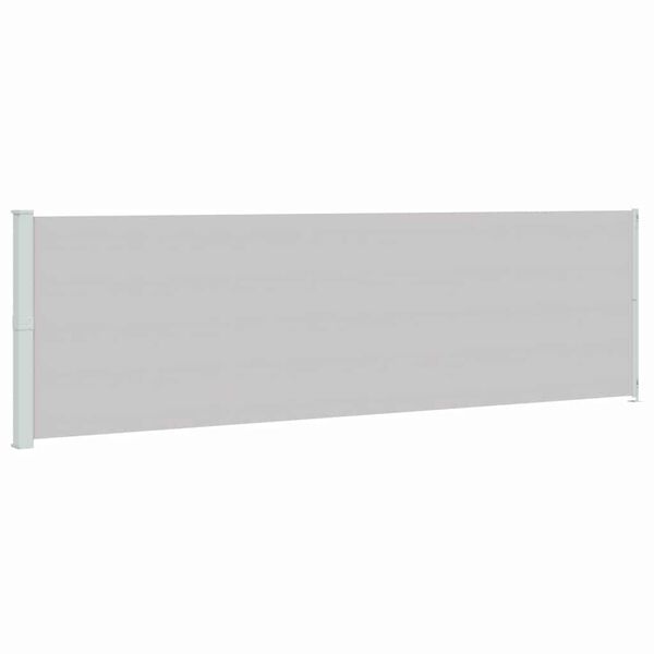 vidaXL Auvent lat&eacute;ral r&eacute;tractable de patio 180x600 cm Gris