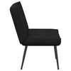 vidaXL Chaise de relaxation noir 64x74x84 cm velours