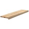 vidaXL Marches d'escalier 16 pcs non trait&eacute; bois de ch&ecirc;ne massif