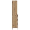 vidaXL Haut Armoire avec tiroir Ch&ecirc;ne artisanal 69,5 x 34 x 180 cm