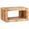 vidaXL Table de chevet Marron 45 x 30 x 24 cm Bois de mangue massif