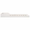 vidaXL Cadre de lit Blanc 90 x 220 cm Pin massif