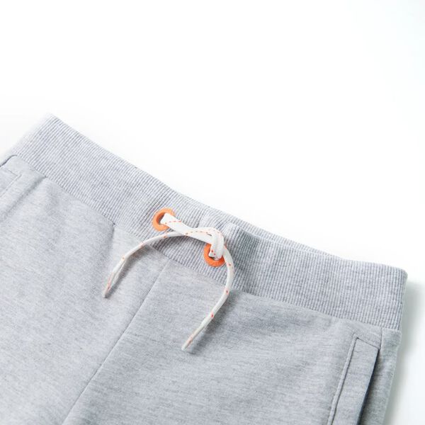 Short pour enfants avec cordon de serrage gris 104
