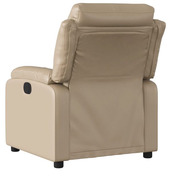 vidaXL Fauteuil inclinable Cappuccino Similicuir