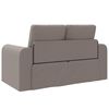 vidaXL Canap&eacute;-Lit 60cm Taupe tissu