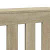 vidaXL Cache-radiateur ch&ecirc;ne sonoma 205x21,5x83,5 cm bois d'ing&eacute;nierie