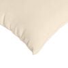 vidaXL Coussins de canapé 2 pcs Beige 50 x 30 cm tissu