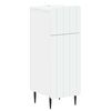 vidaXL Meuble de Rangement de Salle de Bain ZWOLLE Blanc