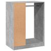 vidaXL Garde-robe gris b&eacute;ton 77x48x102 cm bois d'ing&eacute;nierie