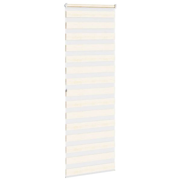 vidaXL Store z&egrave;bre beige marbr&eacute; largeur du tissu 85,9 cm polyester